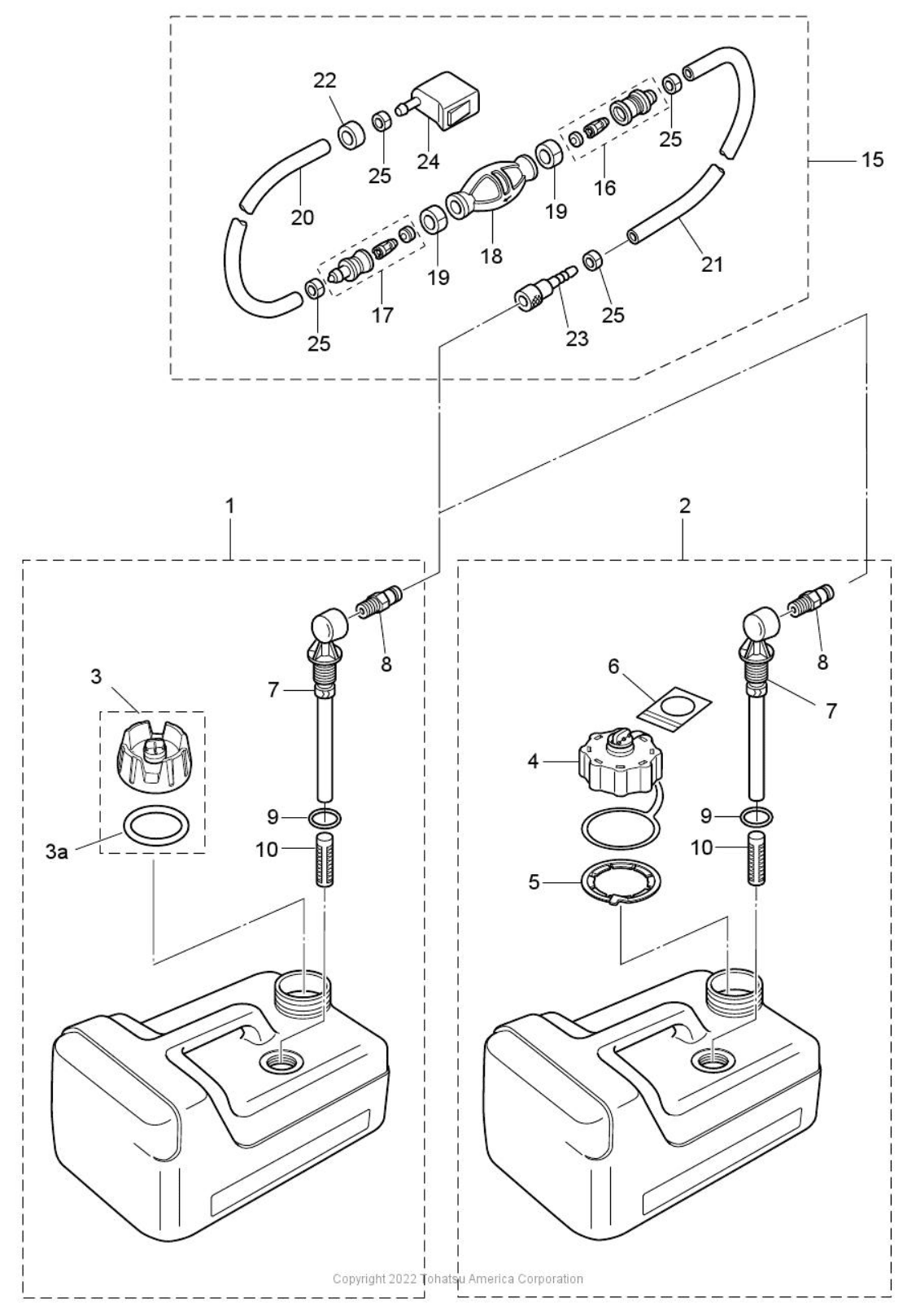 20 FUEL TANK Archives - Tohatsu Outboards Parts